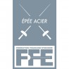 Écusson Epée acier