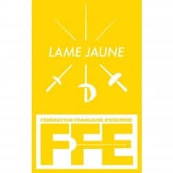 Écusson Lame jaune