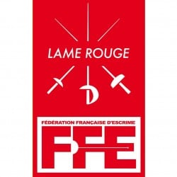 Écusson Lame rouge