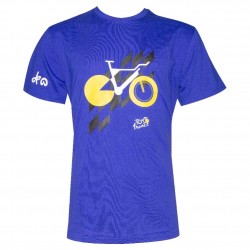 T-shirt Chrono bleu Tour de France 2019