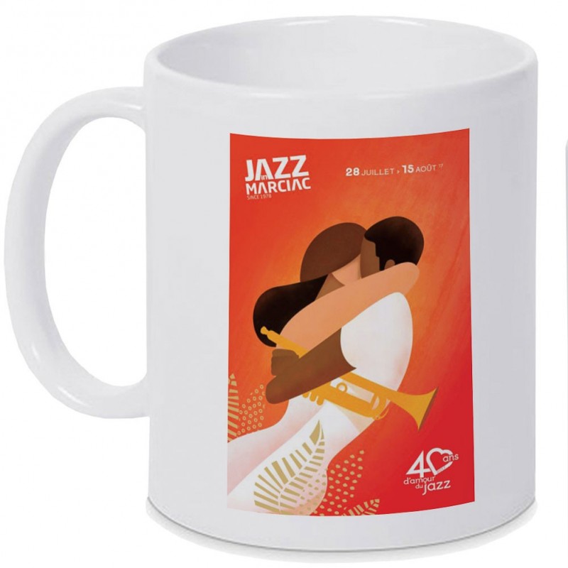 Mug Jazz In Marciac affiche 2017 Personnalisé