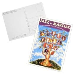 Carte postale "Affiche" Jazz in Marciac 1995