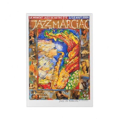 Carte postale "Affiche" Jazz in Marciac 2003