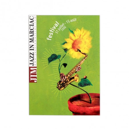 Carte postale "Affiche" Jazz in Marciac 2006
