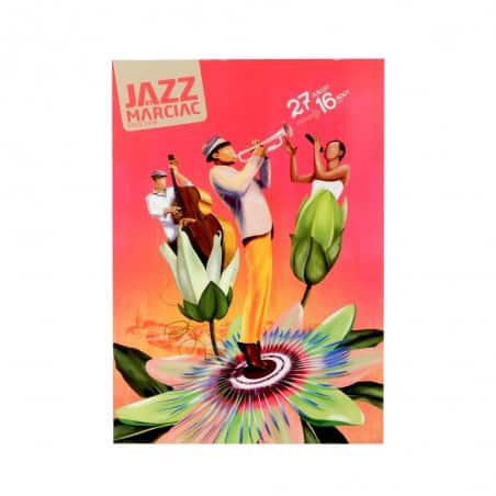 Carte postale "Affiche" Jazz in Marciac 2015