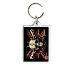 Porte-clefs acrylique Bullet for my Valentine  skull