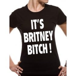 T-shirt femme BRITNEY Spears bitch