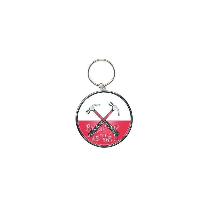 Porte-clefs PINK FLOYD The wall hammers logo