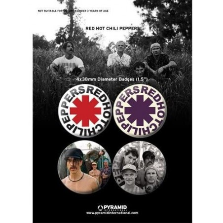 Badges Red Hot Chili Peppers Badges Red Hot Chili Peppers