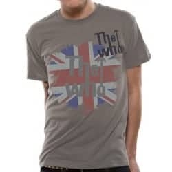 T-shirt THE WHO faded union