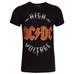 T-shirt ACDC high Voltage noir