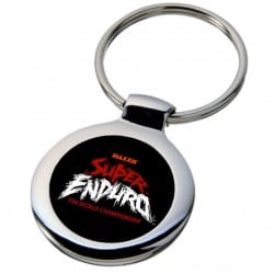 Porte-clés Doming Logo Super Enduro Noir