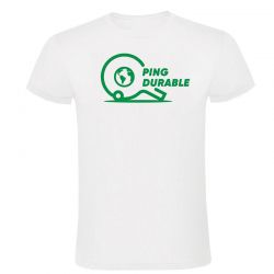 Pack de 5 T-shirts BLANC Taille S Label Ping durable