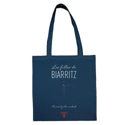 Sac Shopping MARINE les Filles de Biarritz Logo Phare