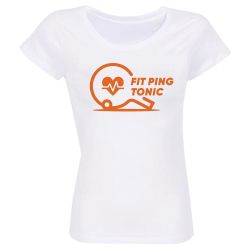 Pack de 5 T-shirts Femme BLANC Taille M Label Fit Ping Tonic