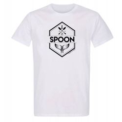 T shirt BLANC Logo Spoon