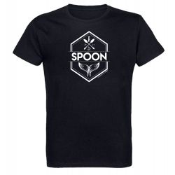 T shirt NOIR Logo Spoon