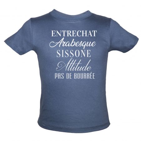 TEE SHIRT ENFANT DENIM DANSE