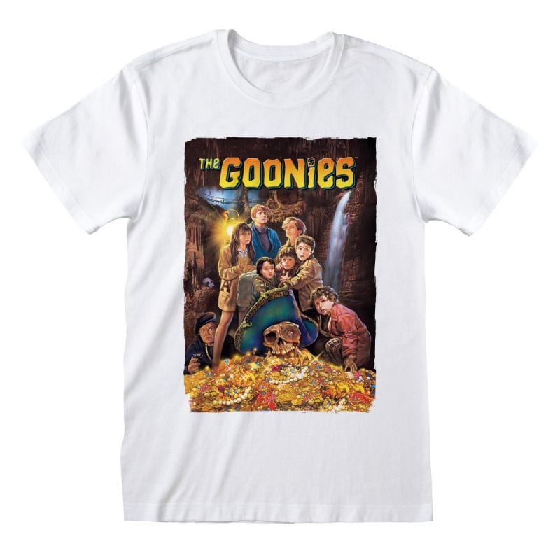 T-shirt BLANC Goonies - Poster