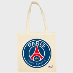 Sac Shopping ECRU Club Lidl StarLigue Logo PSG Paris Saint Germain Handball