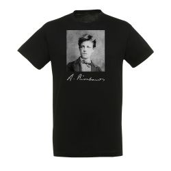 T-shirt NOIR Arthur Rimbaud