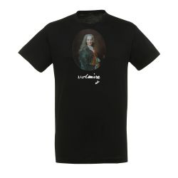 T-shirt NOIR Voltaire