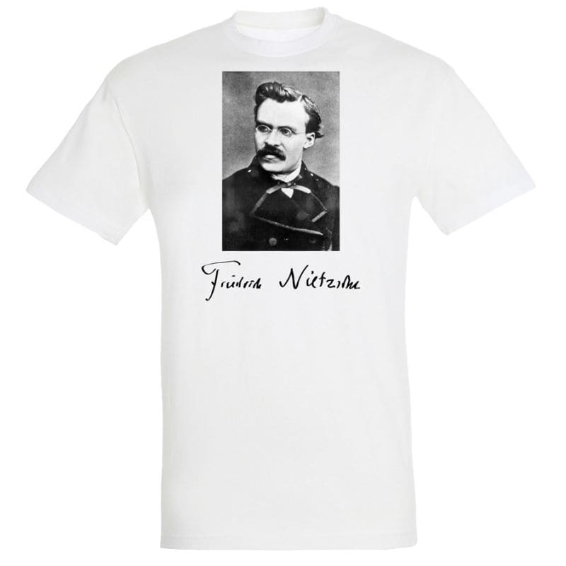 T-shirt BLANC Nietzsche