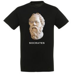 T-shirt NOIR Socrate