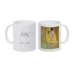 Mug BLANC Gustav Klimt - Le Baiser