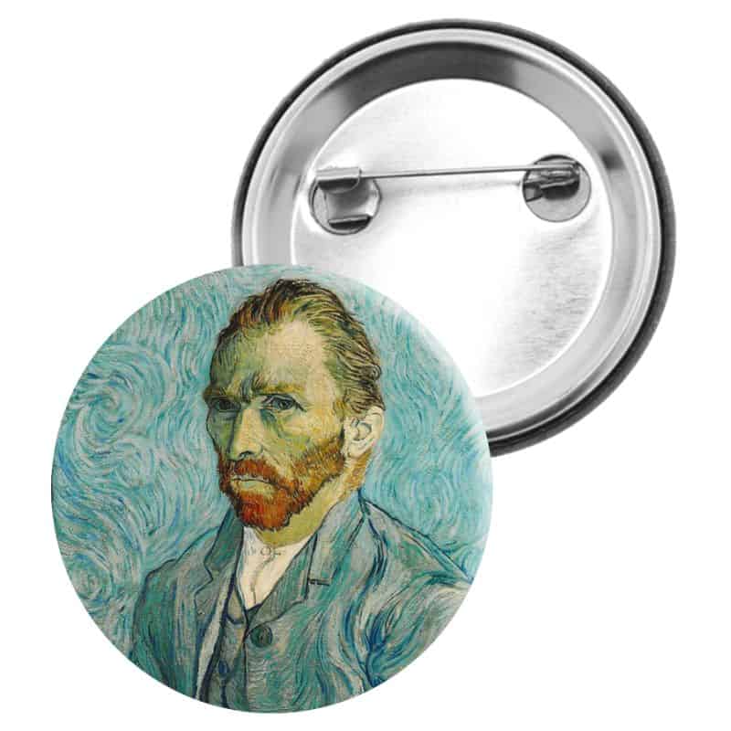 Badge Epingle Vincent Van Gogh - Autoportrait