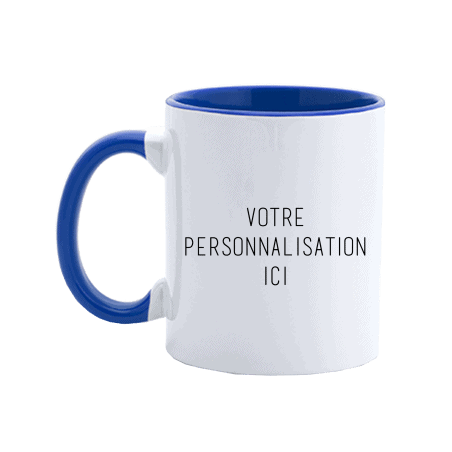 Mug Bicolore BLANC BLEU