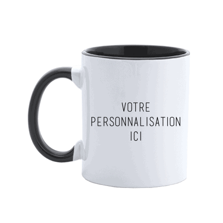 Mug Bicolore BLANC NOIR