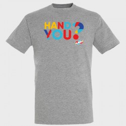 T-shirt GRIS Hand you