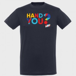 T-shirt marine Hand you ?