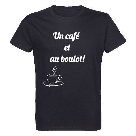 T-shirt NOIR Personnalisation