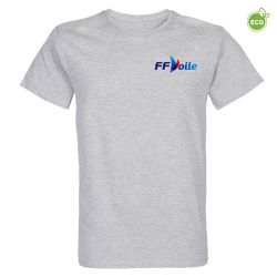 T-shirt Homme GRIS Logo fédéral Fédération Française de Voile