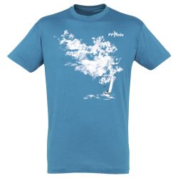 T-shirt Homme BLEU Fédération Française de Voile Nuages