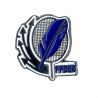 Broche bleueFF-Badminton