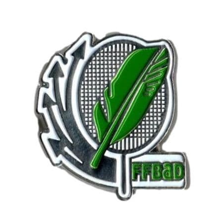 Broche verte FF-Badminton