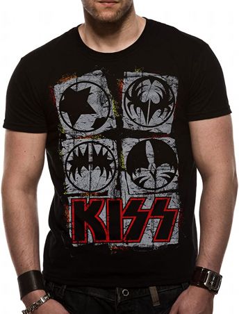 T-shirt KISS Ikons