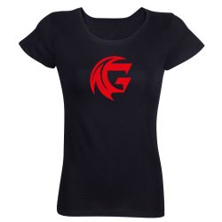 T-shirt Femme Ligue Magnus Noir Amiens Gothiques