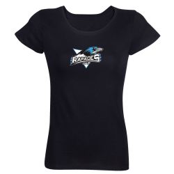 T-shirt Femme Ligue Magnus Noir Gap Rapaces