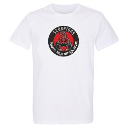 T-shirt Enfant Ligue Magnus Blanc Mulhouse Scorpions