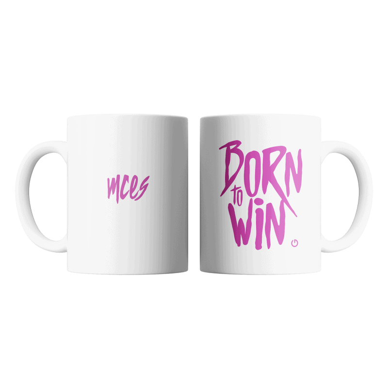 Mug BLANC Born To Win
