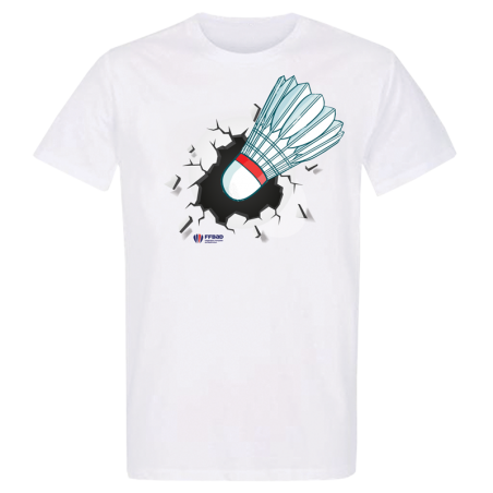 T-shirt BLANC Crash