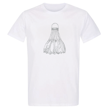 T-shirt BLANC Volant