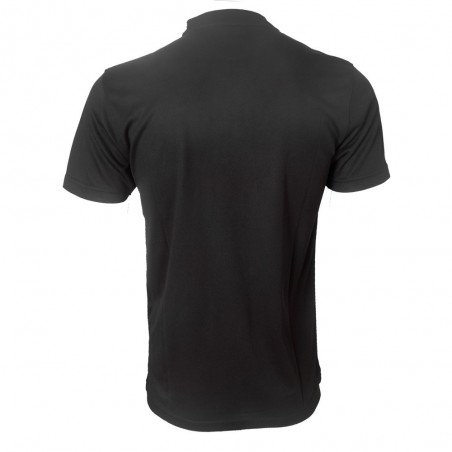 Polo Noir Arbitre Badminton