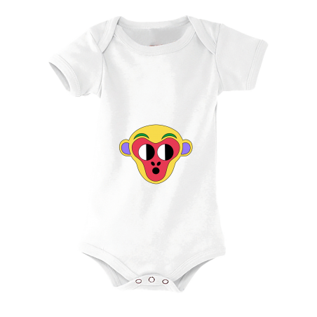 Body Bebe BLANC Singe