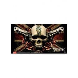 Stickers Bullet For my Valentine skull