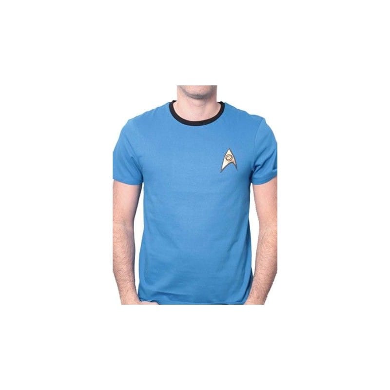 T-shirt STAR TREK UNIFORM bleu